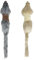 TTcat 2Pcs Cat Mice Toys,Faux Fur Cat Large Size Mice Toys with Plastic Body, Interactive Catch Play Mouse Toy for Indoor Cats and Kittens.