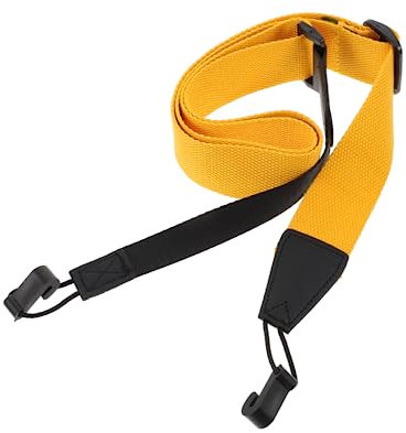 EPIGEIST Ukulele Gurt Ohne Bohren Langlebiger Verstellbarer Ukulele-umhängegurt Aus Robustem Stoff Geeignet Für Bariton Bass-ukulelen Bequemes Zubehör Für Instrumente