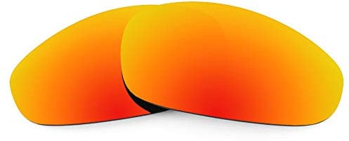 Revant Replacement Lenses Compatible With Oakley Juliet, Polarized, Fire Red MirrorShield