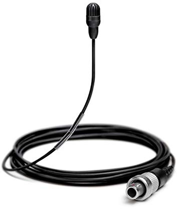 Shure TL45B/O-LEMO TwinPlex Microfono Lavalier subminiaturizzato omnidirezionale, nero con connettore LEMO, senza accessori