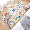 Läufer Teppich Rechteck Runner Modern Kinderteppich Waschbare für Babyzimmer Kleinkinderzimmer Wohnzimmer Schlafzimmer Kinderteppiche Teppiche Flauschige Kinder Schutzmatten Kindermatte 40 x 120 cm