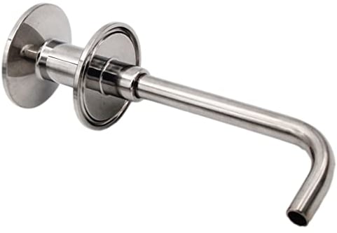 ANWUYANG Stainless Steel Home Brew Kettle Tank Dip Tube 90 Degree Angle Brewing Equipment Accessories