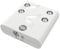 SLx TV Signal Booster Aerial Amplifier, Integrated 4G and 5G Filter, 4 Output, 4 Way Compact Amplifier Booster Box for TV, Antenna, Satellite, Digital Freeview, White