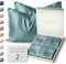 Colorado Home Co 22 Momme Kissenbezug aus echtem Seide für Haar und Haut King Size 2 Pack, King Silk Pillowcase 2er Set, Mineralblau King Silk Kissenbezüge, Reißverschluss