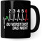 Motorrad Tasse, 1 2 3 4 5 6 - Du verstehst das nicht, Biker Geschenk Spruch lustig Motiv Geschenkidee Kaffeetasse Motorradfahrer Motorradfahrerin Frauen Männer Kaffee-Becher (Schwarz)