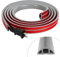 Passage de Cable au Sol adhésive 3m goulotte Passe Cable PVC Passe Cable Sol Flexible Protege Cable Cache Cable pour Bureau Maison entrepôt Concert (3m×3cm, Gris)