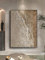 DELIGUO Großes Ölgemälde – Wabi-Sabi-Stil, Veranda, Dekoratives Wandbild, Wohnzimmer, Sofa, Hintergrund, Wandbehang, Malerei, Abstrakte, Dicke Textur, Bodenmalerei, 60 X 90 cm (24 X 35 Zoll)