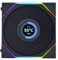 Lian Li UNI FAN TL LCD 120mm Reverse Flow PWM ARGB Fan - High Airflow, Customisable LCD Display, Black