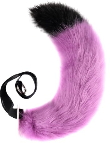 JAWSEU Fuchsschwanz, Tierschwanz Kunstfell Wolfsschwanz Kostüm Schwanz Katze Fuchsschwanz Cosplay Plüsch Kunstpelz Tail Tierschwanz Halloween Kunstpelz Cosplay pelzigen Wolf Fuchsschwanz Kostüm