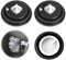 Lot de 3 Rondelles de Diaphragme de Soupape, Membranes pour Robinet Flotteur, Réparation Facile de la Chasse d'Eau,Valves à Flotteur, Matériau Caoutchouc de Qualité (3PCS)