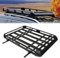 SICHENSH Dachgepäckträger Universal Dachkorb Aluminium Gepäck Fracht Träger 160 x 100 x 13 cm Auto Gepäckträger bis 105kg Belastbar Dachträger Dach für SUV Modelle mit Eingebauten Gepäckträgern