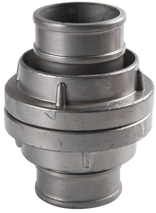 Storz Buse d'attelage d'aspiration - Raccord de tuyau de 80 mm de diamètre extérieur - Raccord haute pression pour camion de pompiers Storz - Accessoire de tuyau fixe Storz System