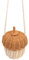 Wand-Hängekorb, eichelförmige Tasche, Eichelkorb, handgefertigter Weiden-Aufbewahrungskorb mit Deckel, Kinder-Rattan-Aufbewahrungskorb-Tasche (Small Shoulder Bag)