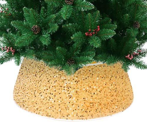 Weihnachtsbaum Kragen - Weihnachtsbaumrock - Hülle Für Weihnachtsbaumständer - Weihnachtsbaumständerhülle - Abdeckung Für Christbaumständer Korb