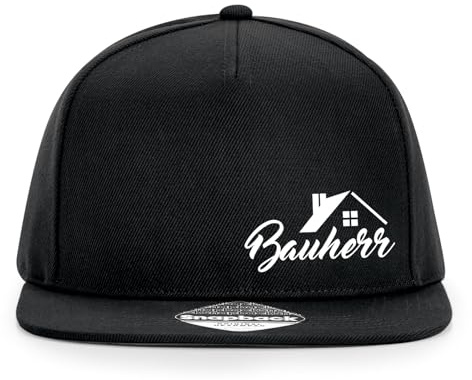 Huuraa Cappy Mütze Bauherr Geschenk | Baseballkappe Basecap Kappe Geschenkidee Unisex Baseball Cap