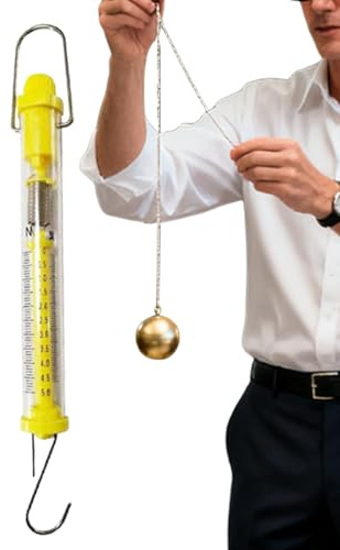 Frühlingsleiter - Newton Force-Messgerät, Educational Physics Lab Equipment | Langlebiges Messinstrument, Präzisionskraftanzeige, Demonstrationsgerät