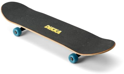 Skateboard für Kinder & Jugendliche – Robustes Komplettboard in Limited DIKKA Version – Perfekt für Einsteiger & Fortgeschrittene – Hochwertiges Begleiter für Tricks, Skatepark & Freizeit
