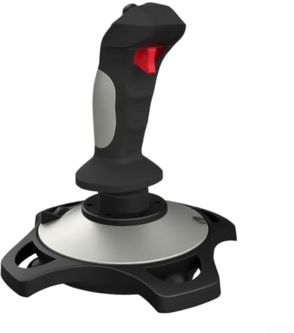 Simulador de vuelo Joystick PC 5 ejes 12 teclas ergonómico