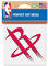 NBA Houston Rockets Perfect Cut Color Decal, 4 x 4