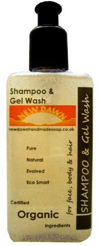 Handmade Natural Rose Geranium Shampoo - ADULT Eczema/Psoriasis/Itchy scalp Relief (250ml)