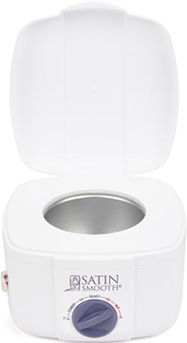 Satin Smooth Professional Single Wax Warmer for Hair Removal – SSW12C, Compact Wax Heater with Adjustable Temperature Control, Ideal for All Waxing Types
