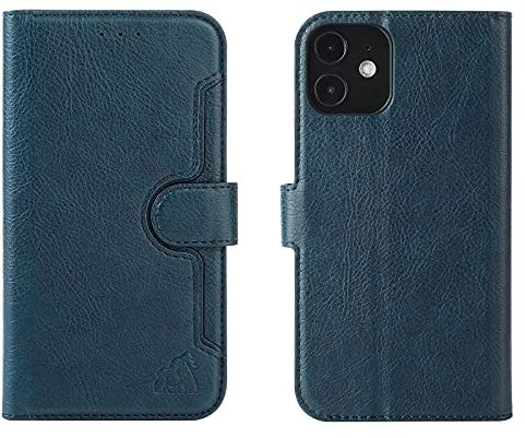 Gorilla Tech iPhone 11 Pro Leather Case, Premium Quality, Stand Wallet Cover Flip Case [Navy] for iPhone 11 Pro Multiple Card Slots, Magnet Flip, Folio Book Case with Kickstand Feature