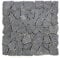DIVERO 11 Fliesenmatten Naturstein Mosaik aus Andesit für Wand und Boden grau á 30 x 30 cm