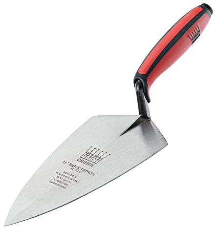 RAGNI R101-11P 11-Inch Philadelphia Pattern Solid Forged Brick Trowel