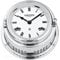 Wempe Glasenuhr Bremen II Messing verchromt mechanisch