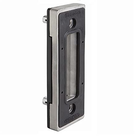Gache acier inoxydable LOCINOX SSKZ pour serrure de portail coulissant
