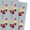 Lustiges Weihnachtspapier/Weihnachts Geschenkpapier mit komischem Elch: Ho Ho Ho, grau (4 Bögen, 32 x 48 cm) Dekorpapier, Papier zum Einpacken, für tolle Geschenk Verpackung und Überraschungen