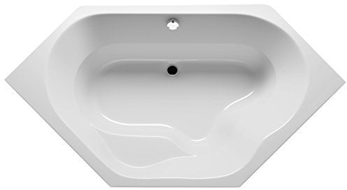 Bañera de esquina acrílico RIHO Winnipeg 145 x 145 cm