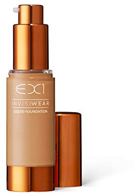 EX1 Cosmetics Invisiwear Liquid Foundation, Number 11.0