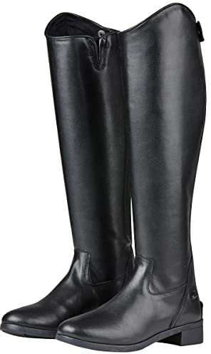 Saxon - Syntovia - Stivali Alti - Donna (38 EU Regolare Regolare) (Nero)