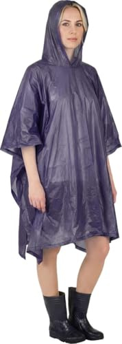 REIS PONCHOG0 Schutzregenponcho, Dunkelblau, Uni Größe