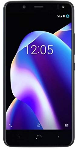 BQ Aquaris U2 Smartphone black/carbon black (5,2 Zoll HD, Qualcomm Snapdragon Octa Core, 16 GB + 2 GB RAM, 13 MP-Kamera, NFC, Android 7.1.2)