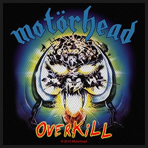 Tee Shack Motorhead Overkill Lemmy Kilmister offiziell Aufnäher Patch