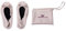ASVP Shop Women's Foldable Portable Pumps Flats Ballet Shoes with Carrier Pouch Bag Perfect for Weddings and Parties Beige