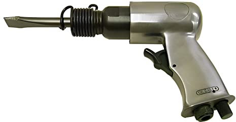 UNIBOS | Heavy Duty | Air Hammer | Lightweight and Anti-Vibration Tool | Included 4pc Chisel Kit | Powerful Torque Output | Quick Change Chisel | for Chipping Riveting Cutting