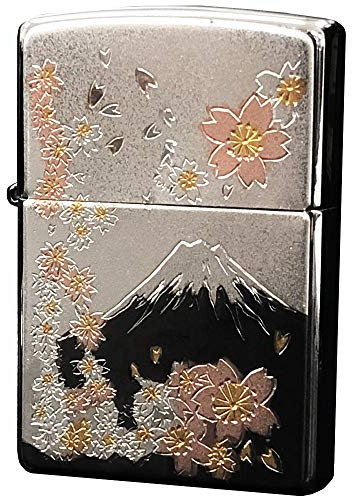 Zippo Ukiyoe Sakura Mt.Fuji Kirschblüten Electroforming Japan Limited