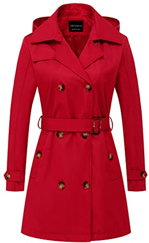 CREATMO US Damen Windbreaker Windbreaker