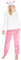 Disney Pigiama Donna Invernale Pile Stitch Minnie Minou Simba Winnie The Pooh (M, Rosa Marie)