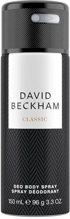 David Beckham Classic Gents Deodorant Anti-Transpirant Körperspray für Männer, 150 ml, 3er Pack