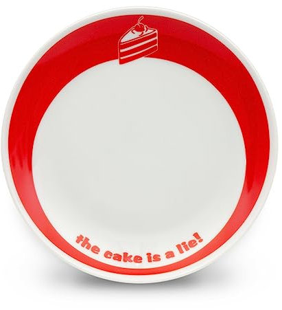 Kuchenteller The cake is a lie
