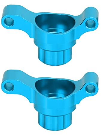 VGEBY RC Hinterradlenkbecher, Lenkernaben Träger Upgrade Teile aus Aluminiumlegierung für TT02 1/10 RC Autozubehör(Blau)