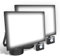 SKYWORLD Projecteur Extérieur LED Détecteur de Mouvement PIR, 2pcs 150W 15000LM Blanc Froid 6000K, Spot LED Extérieur Étanche, Éclairage de Sécurite pour Garage Jardin Cour Entrée Parc