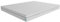 Cecotec Matelas Flow One 90x200 3 couches, 18 cm de hauteur, haute fermeté, noyau de profil avec mousse HRC, morphadapt, frais et Easyclean
