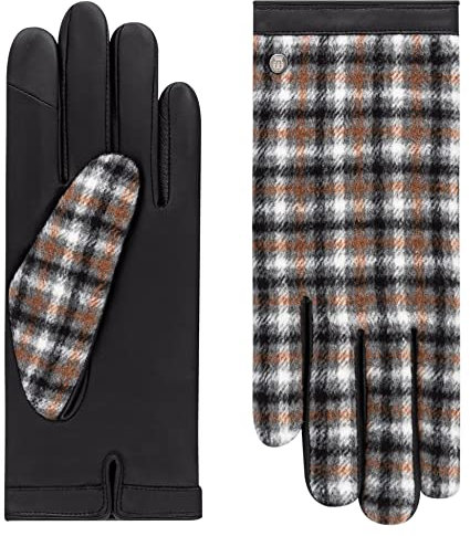 Roeckl Damen Alvah Lederhandschuhe, Black, 7.5