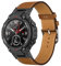 ZUREGO Cuir Bracelets de Remplacement pour Amazfit T-Rex/T-Rex Pro, Bracelet de Cuir Véritable Remplacement Compatible avec Amazfit T-Rex/T-Rex Pro pour Homme Femme (22)