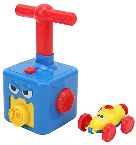 VGEBY Ballon-Power-Auto, Kinder-Ballon-Werfer-Auto-Spielzeug-Set, Press-Typ, Manuelle Pumpe, Ballon-Auto, Wissenschaftliches Experimentierspielzeug